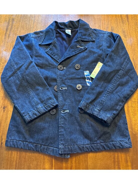 Gymboree Other - Gymboree Kids Denim Double-Breasted Coat With Tags